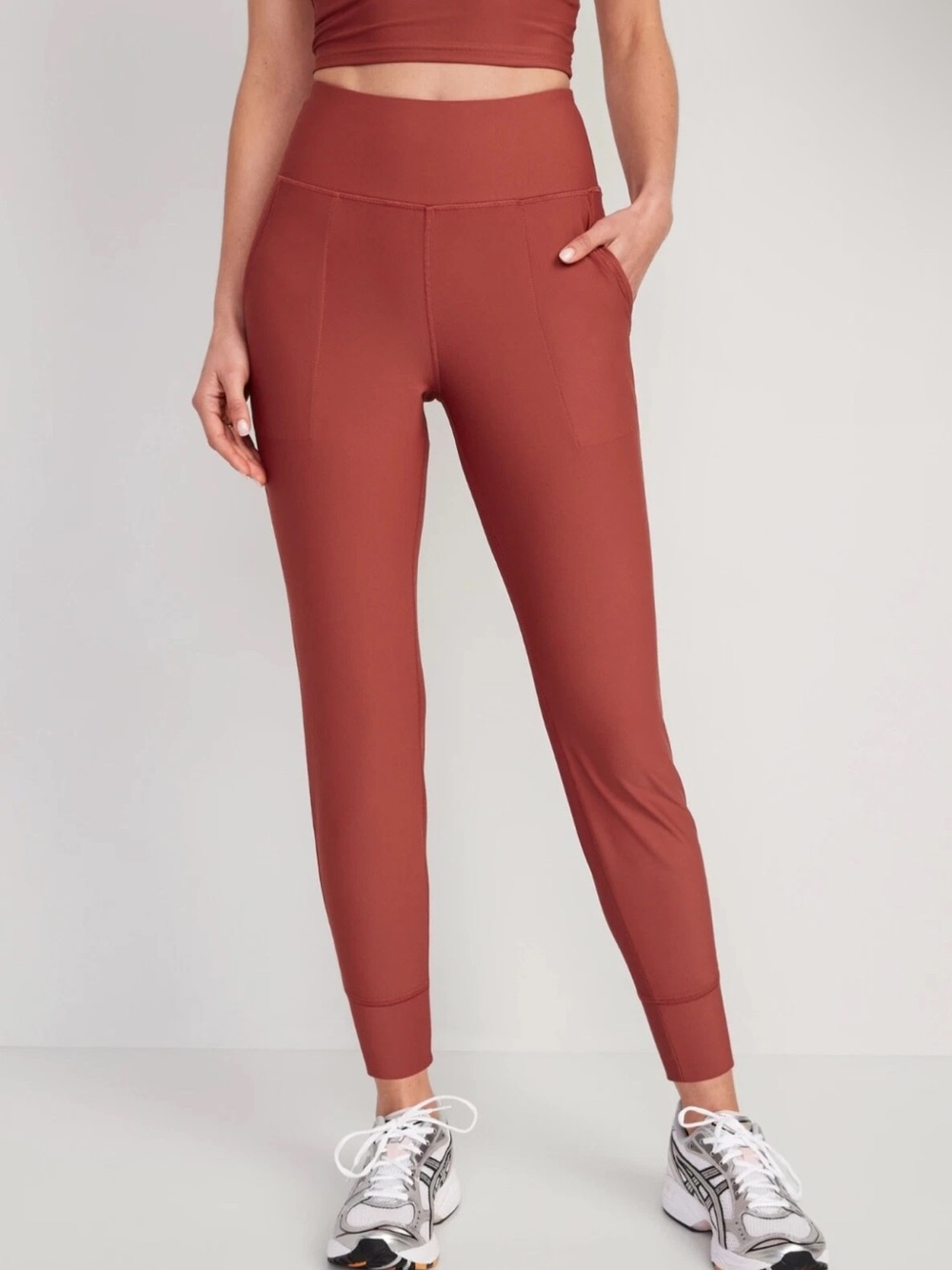Old Navy High Waisted Powersoft 7/8 Jogger Leggings Size M